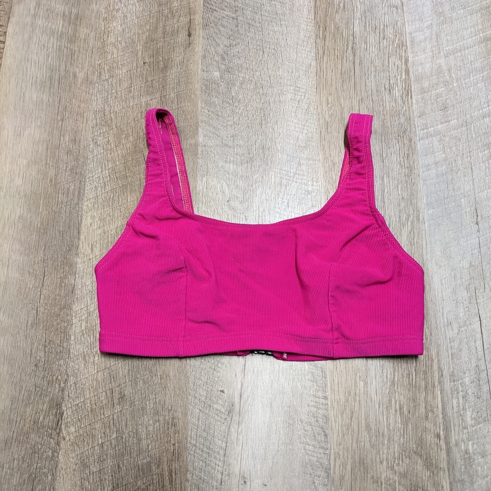 Le Cove Pink Swimsuit Top